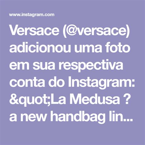 total fans versace instagram|versace instagram clean account.